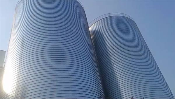 黄南2座混凝土高架卷板仓